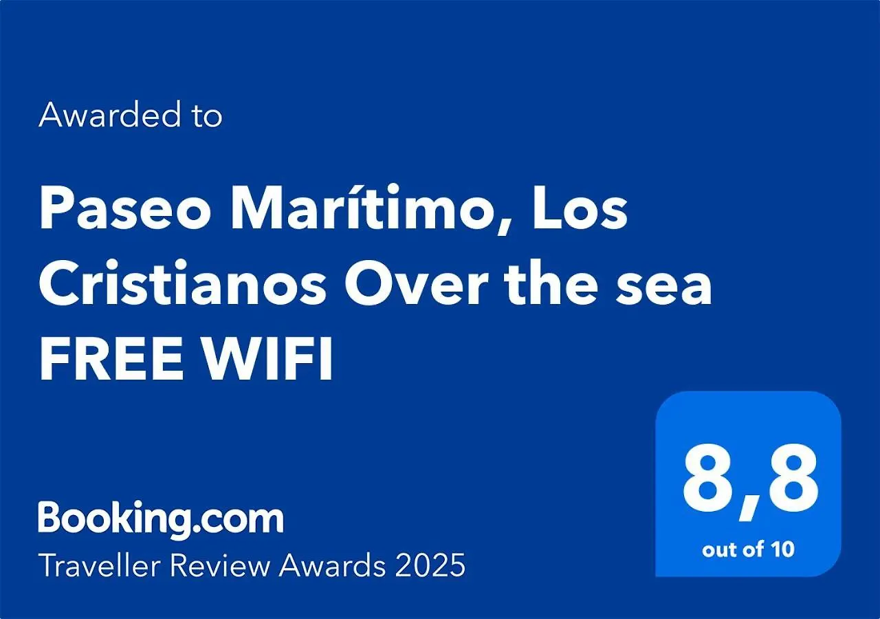 Paseo Maritimo, Los Cristianos Over The Sea Free Wifi Arona  Spain